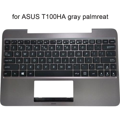 UI laptop computers keyboard For ASUS Transformer Book T100HA T100 qwerty pc replacement keyboards shell C cover 90NB0748-R31UI0