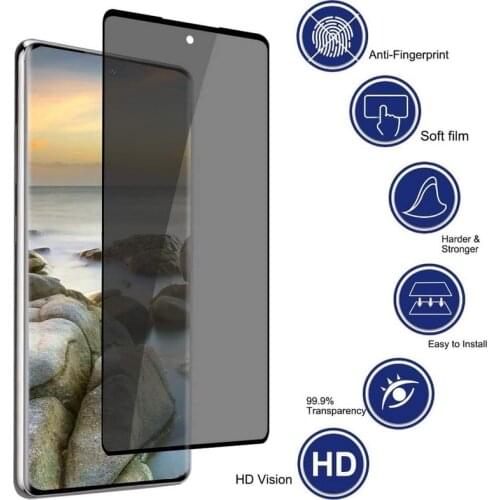 Privacy Tempered Glass Screen Protector For HuaWei Honor 50 Play 20 5 5T SE X10 X20 P40 P30 P50 P20 Lite Pro 4G 5G 100pcs