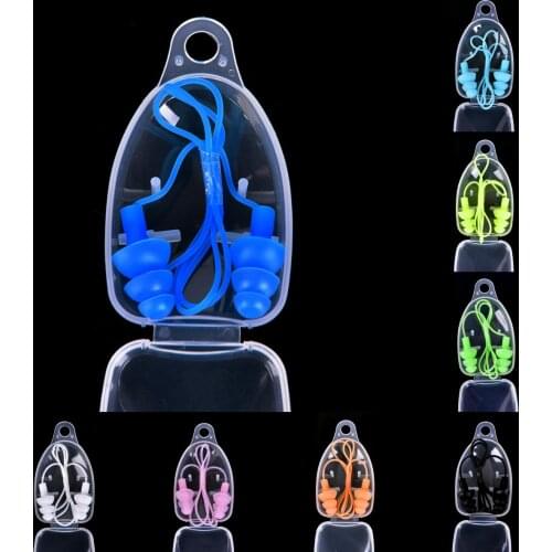 1pc Universal Soft Silicone Swimming Ear Plugs Earplugs Pool Accessories Water Sports Swim Ear Plug