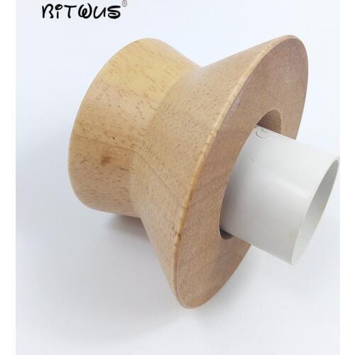 10pc/pack wood lamp base E27 socket Chandelier light Hanging wood holder led pendant lamp DIY wood ceiling lighting accessories