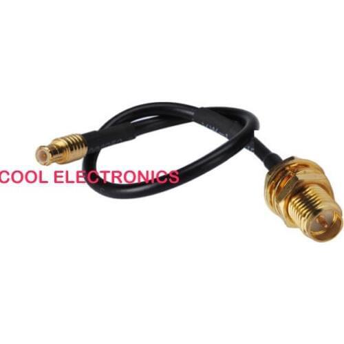 10pcs RP-SMA Female Jack to MCX male straight Pigtail coaxial cable RG174 30cm for wireless