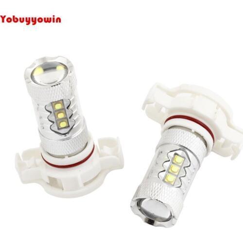 Blanc H16 16 LED SMD voiture Automobile Foglight phares Daylight 2 Pcs
