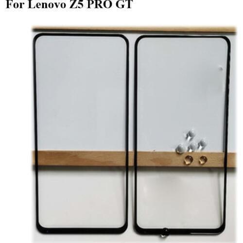 For Lenovo Z5 pro Z5pro GT Front Outer Glass Lens Repair Touch Screen Outer Glass without Flex cable For Lenovo Z5 pro GT GT855