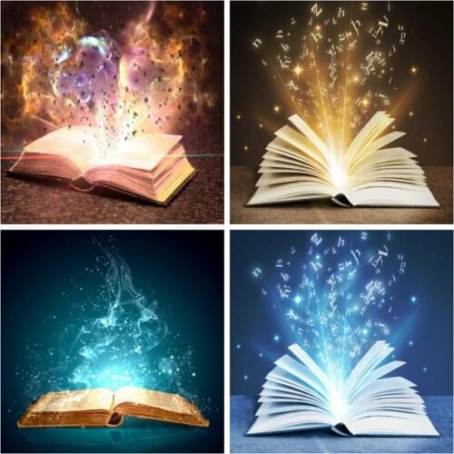 Huacan Diamond Painting Full Drill Book Diamond Art Embroidery Scenery Cross Stitch Mosaic Farmhouse Home Decor