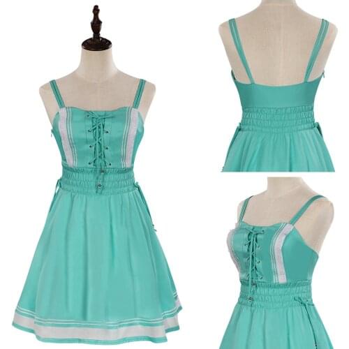 Final Fantasy VII FF7 Remake Tifa Lockhart Cosplay Costume Dress Halloween Carnival Suit