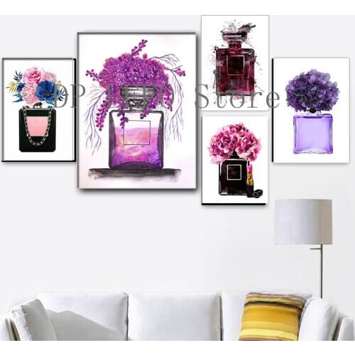 DIY 5D square diamond painting perfume lipstick flower diamond mosaic home decoration embroidery pattern cross stitch