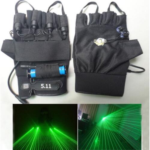 100 beams Multiple beam lasers gloves Green 532nm Laser Module/Lazer Diode DJ Disco green laser glove Event & Party Supplies