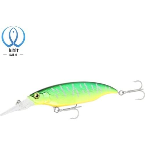 Lubit Magic Shad Minnow 78mm 12g for fishing wobblers sahte yemler isca artificial pesca peche leurre bass pike crankbait goods