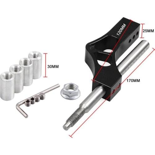 Car Modified Accessories Gear Shift Lever Gear Shift Head Extension Rod Adjustable Extension Gear Shift Lever Shift Lever