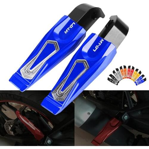 MT01 07 09 Motorcycle CNC Aluminum Rear Passanger Foot Peg Footrests For YAMAHA MT-01 MT-07 MT-09 MT01 MT07 MT09 Accessories