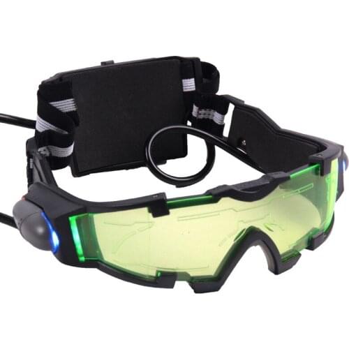 2018 New Childrens night vision goggles goggles wind mirror protection mirror Illuminated childrens goggles at night