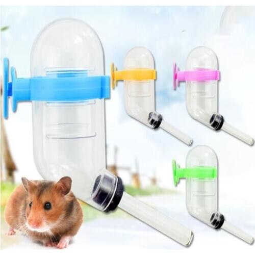 Cute Hot Selling Pet Drinking Fountains plastic Automatic Water Drinking Bowl For Hamster Pet Water Dispenser Hamster Drinke