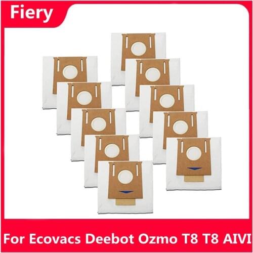 Large Capacity Dust Bag For Ecovacs Deebot Ozmo T8 T8 AIVI Vacuum Cleaner Robot Parts Replacement Bags Accessories