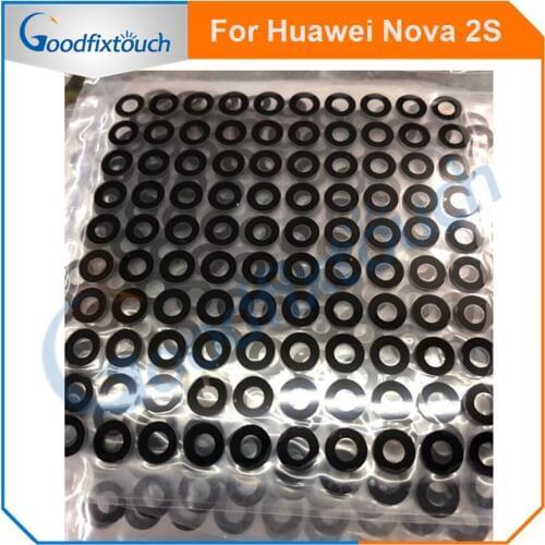 For Huawei Nova 2S Nova2S Glass Lens Cover Rear Back Camera Lens With Adhensive Sticker Replacement Parts