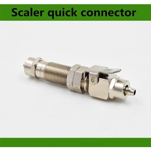 Free Shipping 5pc/lot Scaler quick connector dental equipment dental chair machine teeth cleaner quick connector fast connect