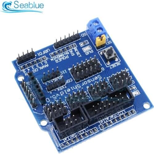 V5.0 Sensore Shield Expansion Board Electronic Building Blocks Robot Accessories Parts For Arduino Connect Sensor