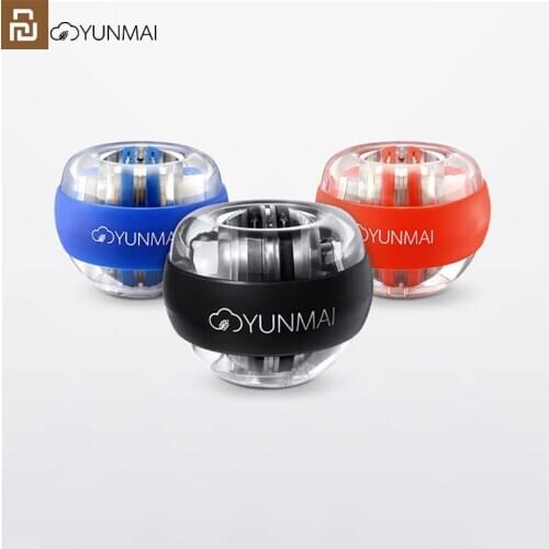 Youpin yunmai Wrist Trainer LED Gyroball Essential Spinner Gyroscopic Forearm Exerciser Gyro Ball for Mijia home kit