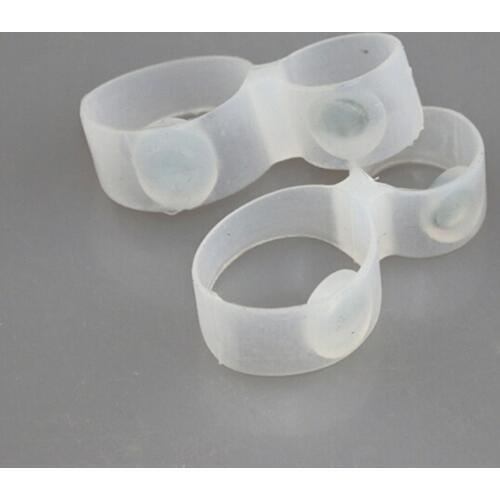 1 Pair Weight Loss Diet Magnetic Silicon Diet Slimming Foot Double Toe Ring Massage Fitness Slimming High Quality