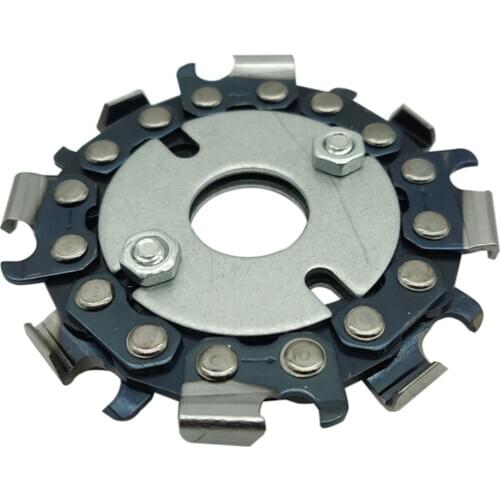 2.5In 8 Gears Woodworking Chainsaw Disc Polishing Corner Cutting Wood Chip Slotted Saw Blade