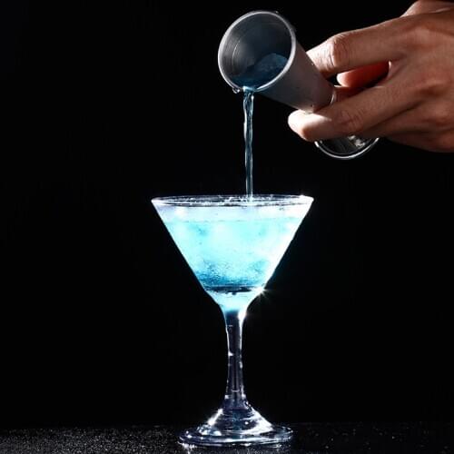 30/60ml Cocktail Bar Jigger Design Japanese Stainless Steel Measuring Cup Jigger Double Spirit Bartender Party Bar Accessories