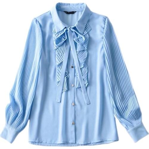 Блузки с бантом CFYH China At AliExpress