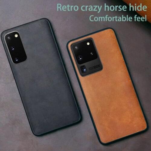 Leather Phone Case For Samsung Galaxy S20 S10 S10e s8 s9 Plus Note 20 Ultra 8 9 10 plus Case For A71 A70 A51 A50 A30s a7 a8 Case