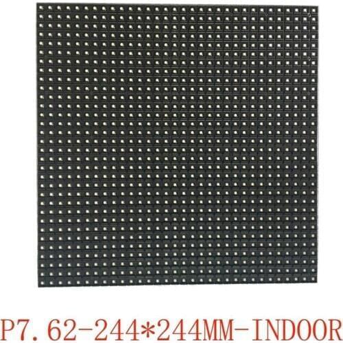 P7.62 Indoor led display High Definiation Full Color Led Display Module, Monitoring Room Big LED Screen TV