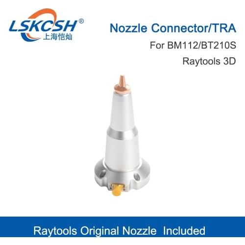 LSKCSH Laser Nozzle Connector TRA Sensor Capacitivity For Raytools BM112/BT210S 3D Laser Cutting Head