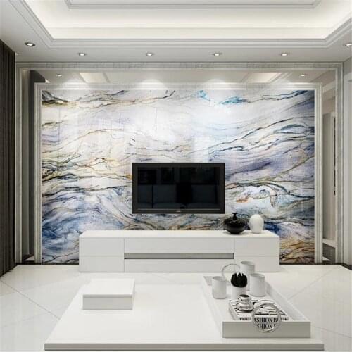 Milofi background wall custom ink marble pattern background wall large wallpaper mural