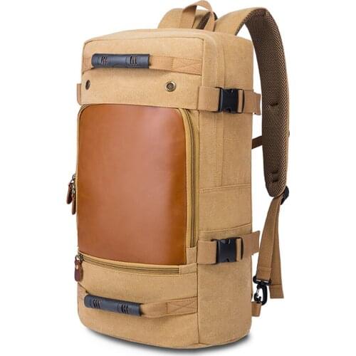 Motorcycle Bag Men Canvas Backpack Mochila Motociclista Moto Travel Luggage Shoulder Bag Outdoor Large Capacity Luggage Bag