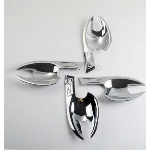 4pcs/set ABS Chrome Style Car External Door Bowl Protection Trim Sticker For MAZDA CX-5 CX5 2017 2018 2019