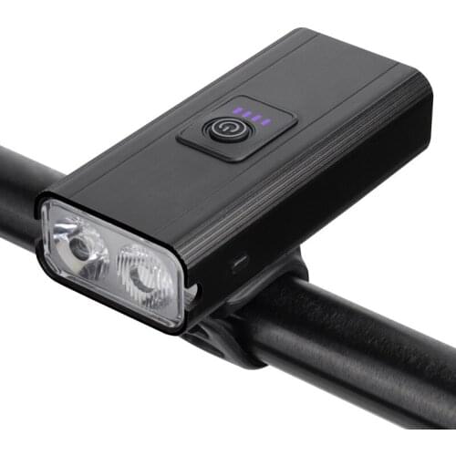 Newest Design Cycling Bicycle Mini Headlights USB Charging Flashlight COB LED Zoomable Waterproof Tactical Torch Lamp LED Bulbs