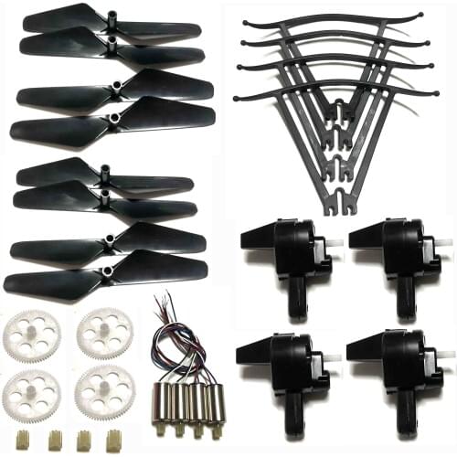 2020 NEW S60 Drone S60 WiFi fpv Drone Quadcopter Helicopter Spare Parts Accessories Arm Propeller Blades Engines motor Gear set