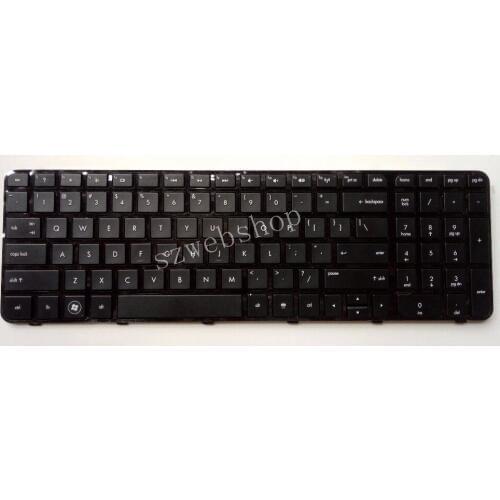 New for HP Pavilion g6-2214tx g6-2215tx g6-2224tu g6-2228ca g6-2230us laptop keyboard US AER36A002210 2B-04801Q121 black frame