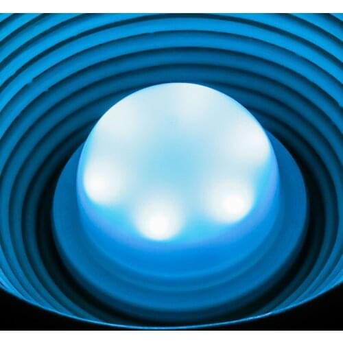 Remote control Rechargeable RGBW Light base waterproof 6pcs 5050SMD LED module Hanging Furniture mood Light Enhancer UnderTable