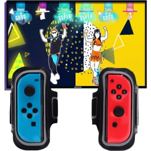 For Nintendo Switch Joy Con Dance Wrist Band Controller Dancing Wristband Adjustable Dance Hand Strap Game Accessories
