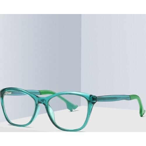 TR90 Cat Eye Luxury Glasses Frames MsAnti-blue Goggles Women Trending Styles Optical Fashion Computer Glasses