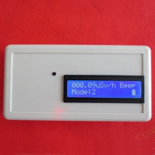 Portable Handle Geiger Counter GMV2 Assembled Nuclear Radiation Detector With Miller GM Tube Gamma Beta X Ray DIY Kit