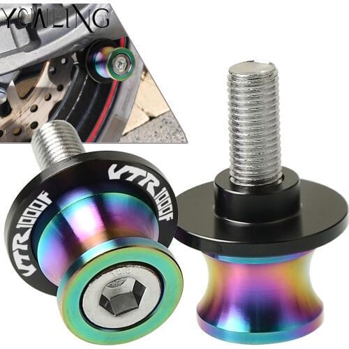 M8 Swingarm Stand Screw Motorcycle Swing Arm Spools Sliders FOR HONDA VTR1000F FIRESTORM 1998 1999 2000 2001 2002 2003 2004 2005