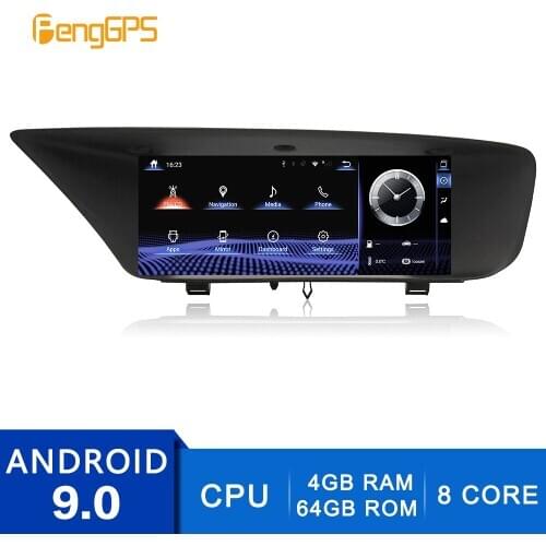 2Din Stereo Android 9.0 for Lexus GS 2012-2016 GPS Navigation DVD Player Radio 8Core Multimedia 4G+64G AM/FM USB WIFI Headunit