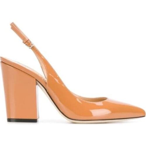 SHOFOO shoes,Beautiful womens shoes, patent leather, about 9 cm high heels, pointed toe pumps, banquet womens shoes