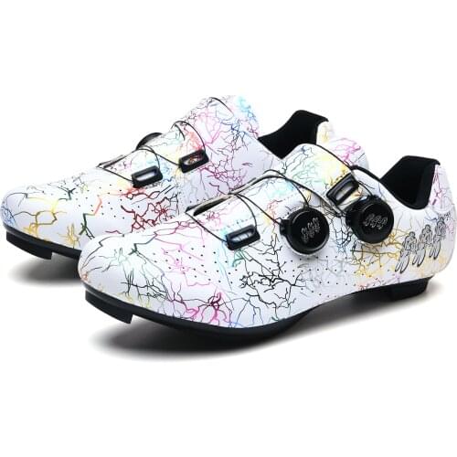 Unisex Cycling-shoes,Outdoor Mountain Bike Cleat Shoes,High Quality No-locking Road Racing Cycling Sneakers,Size 37-47