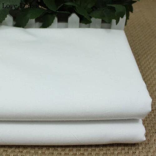 100% Cotton Plain WHITE Scrim Width 230CM 45S 100*90 Thin Fabric cloth for Scrim Photographic Shaddow Play DIY Tissue Textile