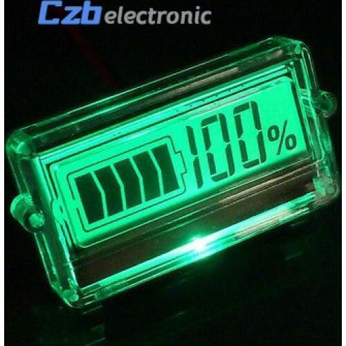 12V LCD car Acid Lead Lithium Battery Capacity Indicator Digital Voltmeter Voltage Tester