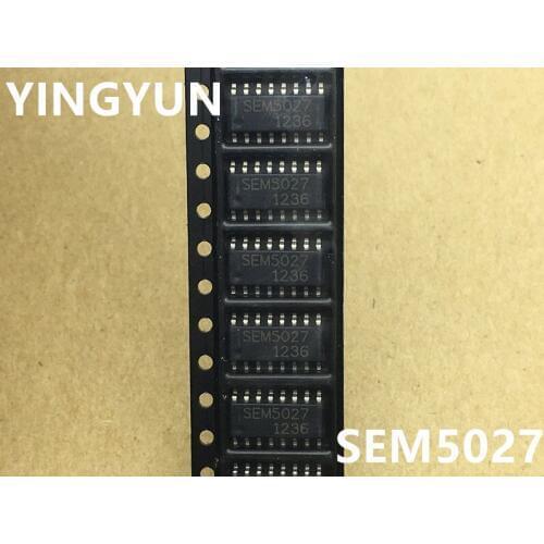 5PCS/LOT 5027 SEM5027 LCD power chip SOP-16 New original