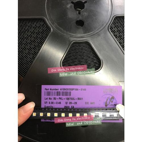 5000pcs LUMENS LED SMD 3535 3537 1W 3V Cool white LCD Backlight for TV A129CECEBP19C LED