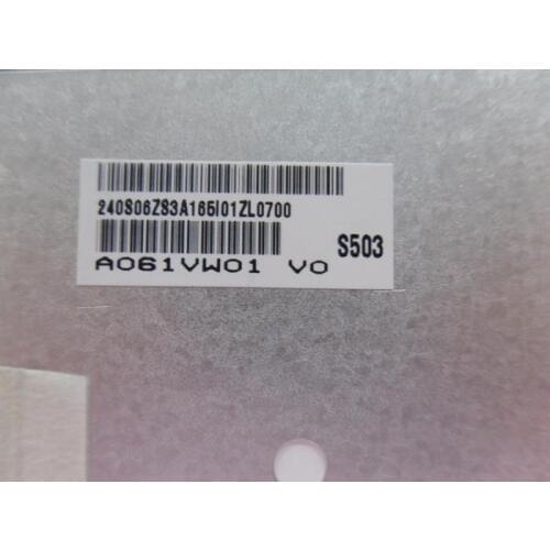 Free shipping New original 6.1 inch high-definition car DVD navigation LCD screen highlight original A061VW01 V0