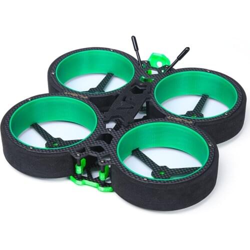 IFlight Green Hornet CineWhoop Frame 142mm 3inch with 2mm Arm Compatible 3040 Propeller for FPV Drone Kit