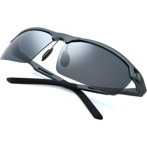 Aluminum-magnesium classic polarized sunglasses men and women driving square frame sunglasses mens duty sunglasses UV400 3009Y