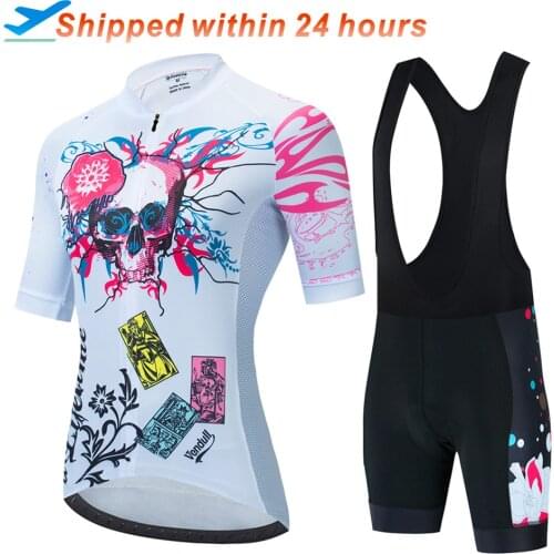 Vendull Pro Women Cycling Set MTB Bike Clothing Women Racing Bicycle Clothes Ropa Ciclismo Cycling Wear Cycling Jersey Set
